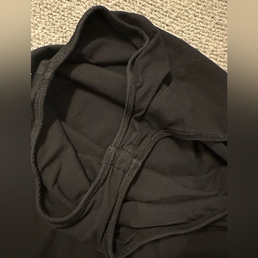 Pact Everyday Tank Bodysuit Black Capsule Wardrobe Layering Organic Cotton Small - Picture 15 of 15